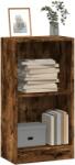 vidaXL Biblioteca, stejar fumuriu, 40x24x76 cm, lemn prelucrat GartenMobel Dekor (857769) Biblioteca