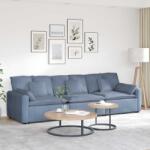 vidaXL Canapea modulara cu perne, albastru GartenMobel Dekor (3321110) Canapea