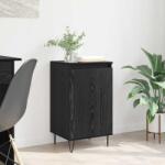 vidaXL Bufet Pe perete Stejar Negru 40 x 35 x 70 cm Lemn compozit GartenMobel Dekor (881686) Comoda