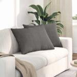 vidaXL Perne pentru canapea 2 pcs Gri deschis 70 x 50 cm GartenMobel Dekor (42013774)