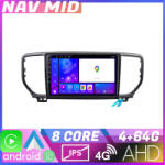 Edotec Navigatie Kia Sportage facelift 2019 Android 12, 4GB RAM, 64GB, CarPlay (NAV2-9-4+64|K-sportage-19)