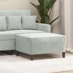 vidaXL Taburet, gri deschis, 70x55x41 cm, catifea GartenMobel Dekor (349317)