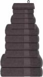 vidaXL Set prosoape 12 buc Antracit 360 g/m2 100% bumbac GartenMobel Dekor (137096) Prosop