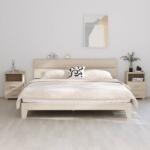 vidaXL Noptiere HAMAR, 2 buc, maro miere, 40x35x62 cm, lemn masiv GartenMobel Dekor (340416)
