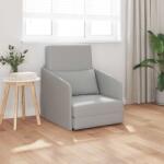 vidaXL Pat canapea Gri nori 65 x 80 x 83 cm tesatura GartenMobel Dekor (4106646) Canapea