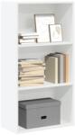 vidaXL Biblioteca, alb, 60x30x114 cm, lemn prelucrat GartenMobel Dekor (857899) Biblioteca