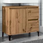 vidaXL Dulap de chiuveta, stejar artizanal, 65x33x60 cm lemn prelucrat GartenMobel Dekor (857124)