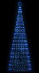 vidaXL Pom de Craciun LED 550 LED-uri Albastru 300 cm GartenMobel Dekor (4016454)