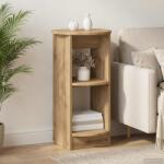 vidaXL Dulap lateral Stejar Artizanal 40 x 40 x 75 cm Lemn prelucrat GartenMobel Dekor (899842) Comoda