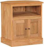 vidaXL Dulap de colt, 60x45x60 cm, lemn masiv de tec GartenMobel Dekor (288898) Comoda