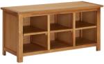 vidaXL Pantofar, 90 x 37 x 45 cm, lemn masiv de stejar GartenMobel Dekor (289189) Pantofar