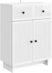 vidaXL Bufet Alb foarte lucios 66 x 34, 5 x 90 cm Lemn prelucrat GartenMobel Dekor (893949) Comoda
