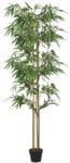 vidaXL Arbore din bambus artificial 1216 de frunze 180 cm verde GartenMobel Dekor (358978)