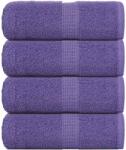 vidaXL Prosoape de sapun 4 buc Violet 30x30 cm 360 g/m2 100% bumbac GartenMobel Dekor (136873) Prosop