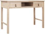 vidaXL Birou de scris, culoare naturala, 110 x 45 x 76 cm, lemn GartenMobel Dekor (284159)
