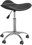 vidaXL Scaun de salon spa, negru, piele ecologica GartenMobel Dekor (323684)