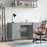 vidaXL Birou, gri sonoma, 140x50x75 cm, lemn compozit GartenMobel Dekor (829546)