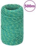 vidaXL Franghie de barca, verde, 2 mm, 25 m, polipropilena GartenMobel Dekor (152692)
