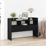 vidaXL Bufet cu sertar Stejar Negru 105 x 30 x 70 cm Lemn compozit GartenMobel Dekor (862666) Comoda