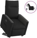 vidaXL Fotoliu electric rabatabil cu ridicare, negru, textil GartenMobel Dekor (3324068)