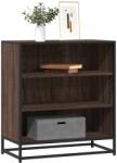 vidaXL Dulap, stejar maro, 68x35x76 cm, lemn prelucrat si metal GartenMobel Dekor (848978) Comoda