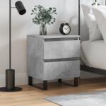 vidaXL Noptiera, gri beton, 40x35x50 cm, lemn compozit GartenMobel Dekor (826900)
