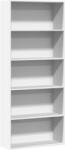 vidaXL Biblioteca, alb, 80x30x189 cm, lemn prelucrat GartenMobel Dekor (3314669) Biblioteca