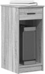 vidaXL Suport turn computer cu sertar gri Sonoma 35x45x77 cm GartenMobel Dekor (858745)
