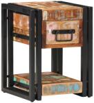 vidaXL Set 2 noptiere rustice din lemn masiv reciclat, 30 x 30 x 40 cm (4016709)