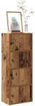 vidaXL Biblioteca, lemn vechi, 40x24x102 cm, lemn prelucrat GartenMobel Dekor (860380) Biblioteca