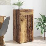 vidaXL Bufet cu sertar Lemn vechi 42.5 x 40 x 93 cm Lemn compozit GartenMobel Dekor (883147) Comoda