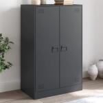 vidaXL Servanta, antracit, 67x39x107 cm, otel GartenMobel Dekor (841663) Comoda