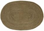 vidaXL Covor Natural si Negru 152 x 245 cm Iuta GartenMobel Dekor (42010769) Covor