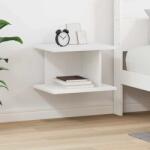 vidaXL Noptiera Alb 40 x 30 x 25 cm Lemn compozit GartenMobel Dekor (891168)