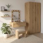 vidaXL Masa de Machiaj cu sertar Maro 60 x 40 x 70 cm Lemn compozit GartenMobel Dekor (865225)
