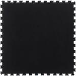 vidaXL Placa de podea din cauciuc, negru, 12 mm, 100x100 cm GartenMobel Dekor (155673)