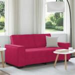 vidaXL Canapea cu 2 locuri, rosu vin, 180x78x84 cm, catifea GartenMobel Dekor (4105024) Canapea