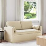 vidaXL Canapea Crem 159 x 78 x 80 cm Metal GartenMobel Dekor (42024367) Canapea