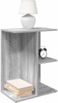 vidaXL Noptiera gri Sonoma 46, 5x29x61 cm lemn prelucrat GartenMobel Dekor (858660)