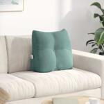 vidaXL Perna pentru spate Verde Marii 45 x 24 x 50 cm Catifea GartenMobel Dekor (42014381)