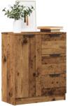 vidaXL Dulap, lemn învechit, 60x30x70 cm, lemn prelucrat GartenMobel Dekor (856836) Comoda