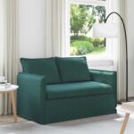 vidaXL Canapea Verde închis 195 x 82 x 85 cm Metal GartenMobel Dekor (42024514) Canapea