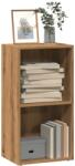 vidaXL Biblioteca, stejar artizanal, 40x30x77 cm, lemn prelucrat GartenMobel Dekor (857866) Biblioteca
