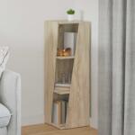 vidaXL Raft lateral Stejar Sonoma 33 x 32 x 100, 5 cm Lemn compozit GartenMobel Dekor (892419) Biblioteca