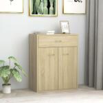 vidaXL Servanta, stejar Sonoma, 60 x 30 x 75 cm, PAL GartenMobel Dekor (800714) Comoda