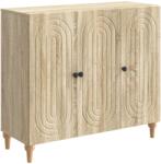 vidaXL Bufet Stejar Sonoma 89 x 34, 5 x 80 cm Lemn prelucrat GartenMobel Dekor (894187) Comoda