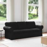 vidaXL Canapea Negru 215 x 82 x 80 cm Metal GartenMobel Dekor (42024315) Canapea