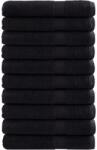 vidaXL Prosoape de sauna premium SOLUND 10 buc. negru 80x200 cm 600gsm GartenMobel Dekor (137436) Prosop