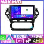 Edotec Navigatie Android Ford Mondeo 2010-2014, 4GB RAM, 64GB, CarPlay, 720P (NAV2-10-4+64|K-MONDEO-CLIMA)