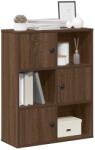 vidaXL Biblioteca, stejar maro, 60x24x76, 5 cm, lemn prelucrat GartenMobel Dekor (860388) Biblioteca